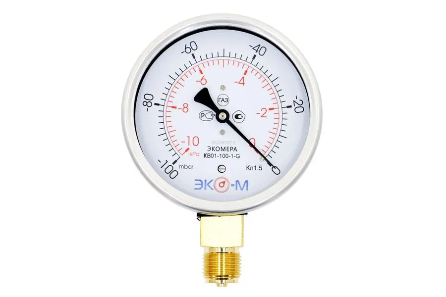 Тягомер КВ-100 −10…0 кПа