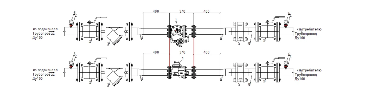 Монтажная схема СТВК-2 80\20 ДГ