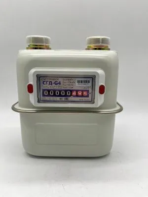 Газовый счетчик объемный диафрагменный СГД G4 левый (1 1/4) 110 мм