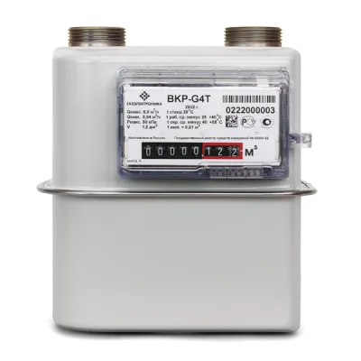 Счетчик газа ВКР G-4Т левый