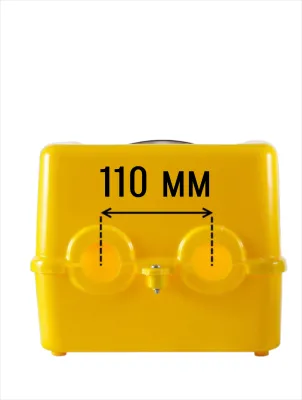 Корпус Пластик ШС-1.2пл под счетчик газа G1/6 - G4