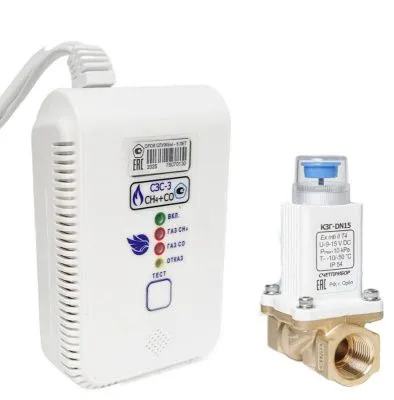 Сигнализатор  (СН+СО) в одном датчике +КЗГ ду 15