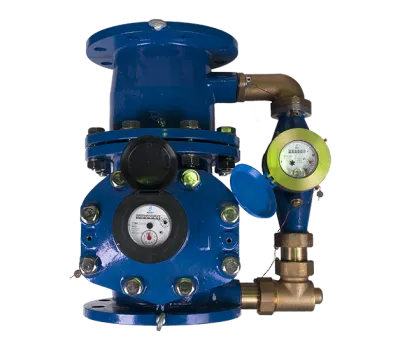 Счетчик воды комбинированный  СТВК 2 150/40 ДГ (1000/100 л/имп)