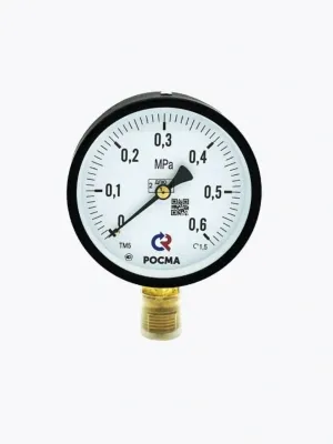 ТМ-510Р.00(0-0,4MPa)M20x1,5.1,5.М2МАНОМЕТР общетехнический 100мм, Тип - ТМ-510Р, радиальное присое