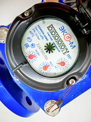 Счетчик воды ЭКОМЕРА-50Ф Холодный Фланцевый Импульсный