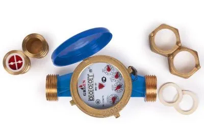 Счетчик воды мокроход Groen WRC Ду-20 190 мм латунь