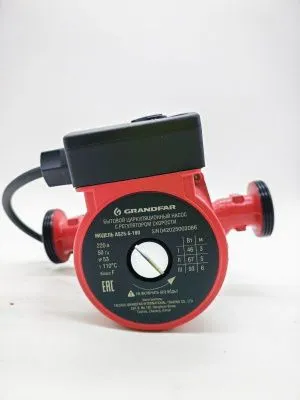Насос циркуляционный Grandfar 25/6 180  Насосы от магазина счетчики-юг