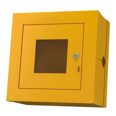 Шкаф газовый со стенкой 40*40*22 ШГ-1