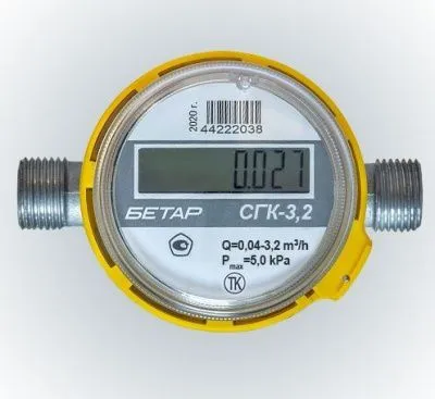 Счетчик газа БЕТАР СГК 3,2