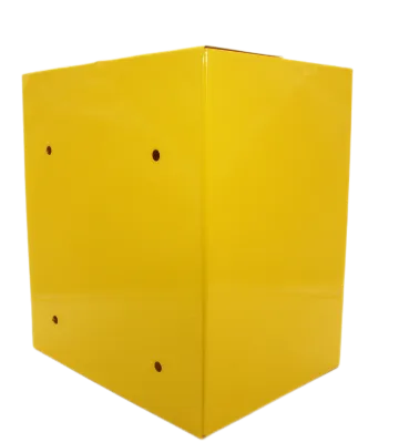 Шкаф для для счетчика газа ШС 110 (желтый) Дверь