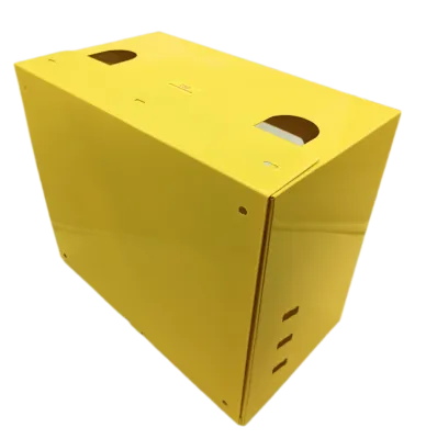 Шкаф для для счетчика газа ШС 250 (желтый)